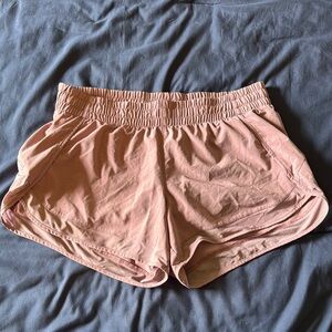 Athleta Light Pink Athletic Shorts